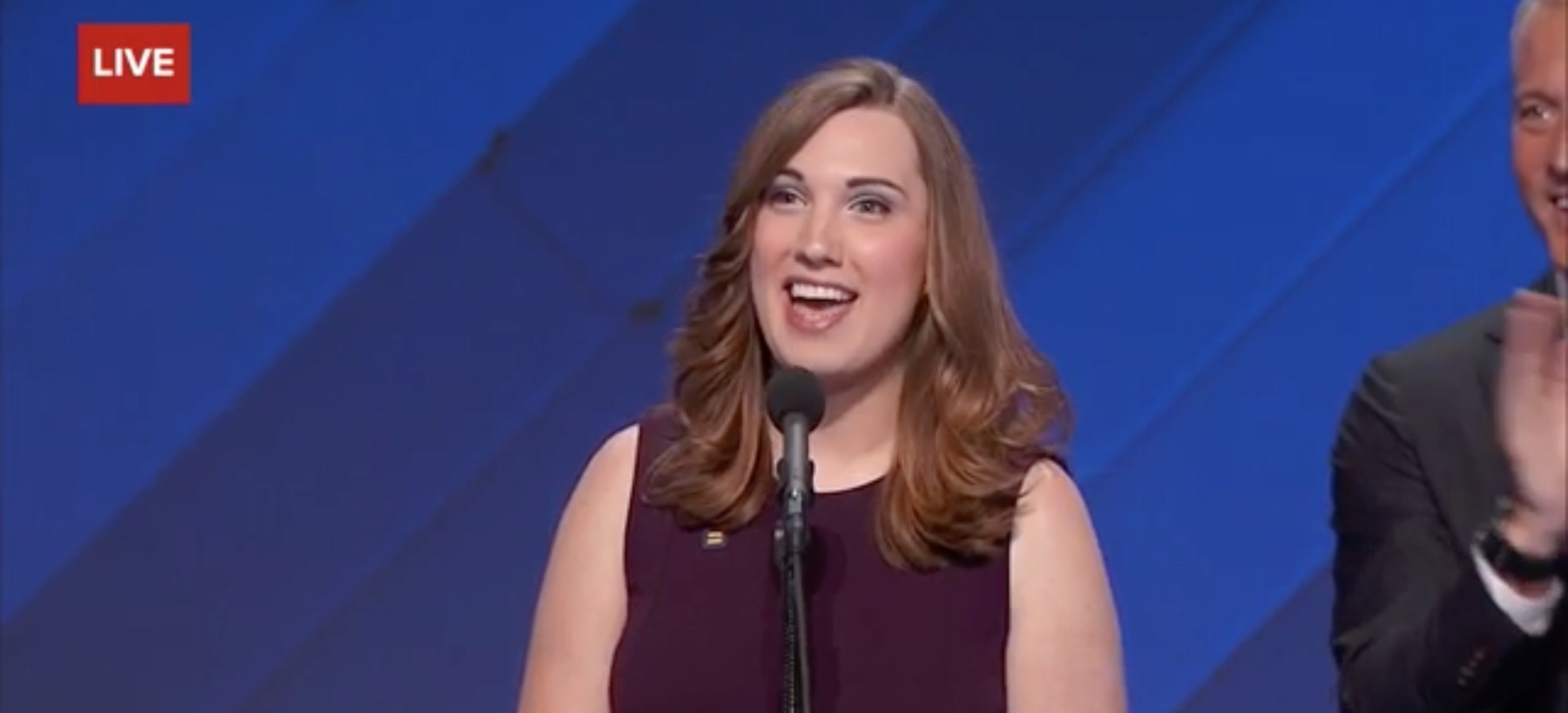 Sarah McBride, First Openly-Transgender Person to Address Major Party ...